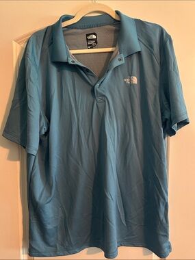 The North Face Men’s Teal Performance Polo